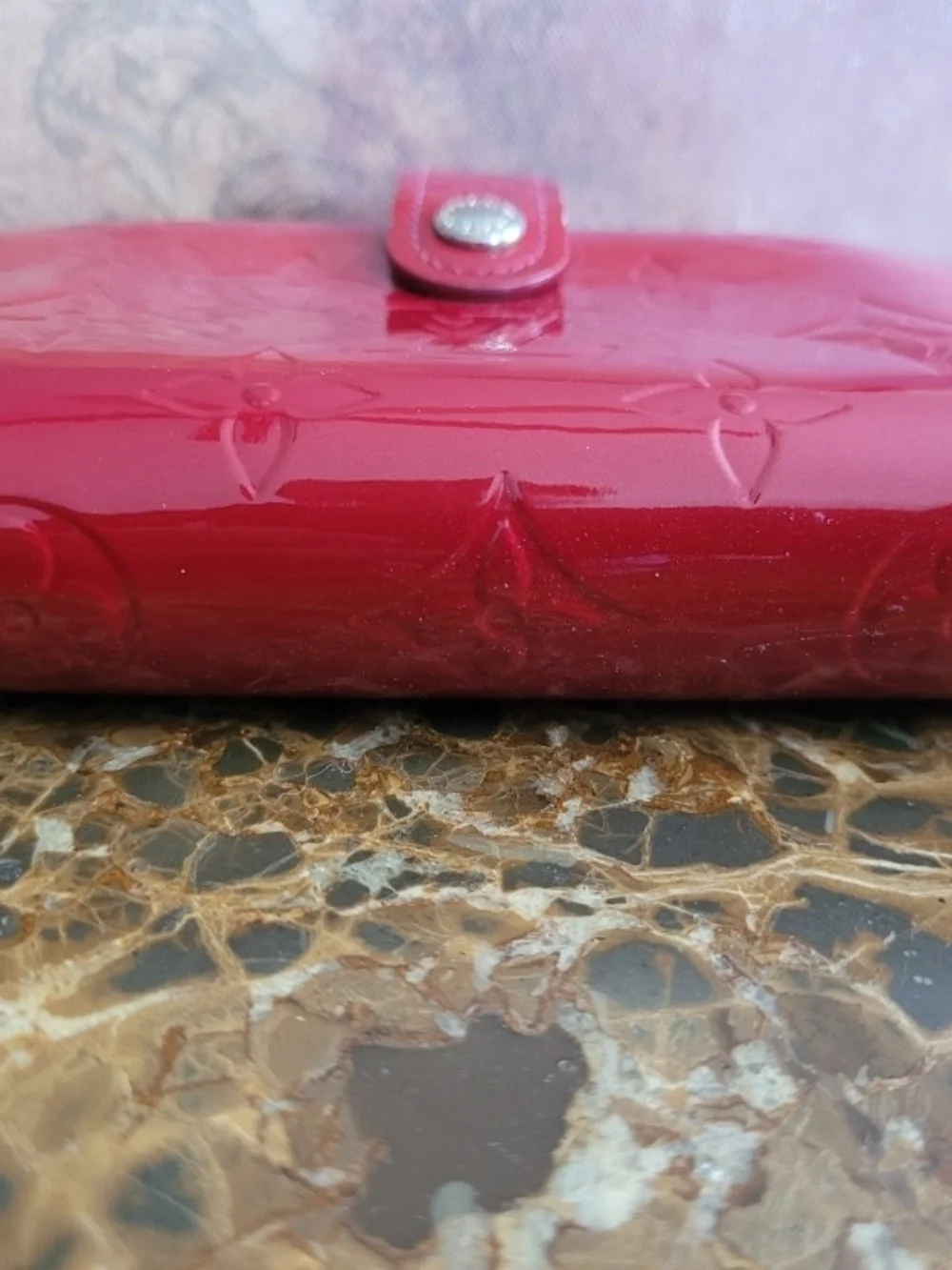 Louis Vuitton luxurious red